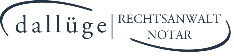 Notar und Rechtsanwalt Thomas Dallüge